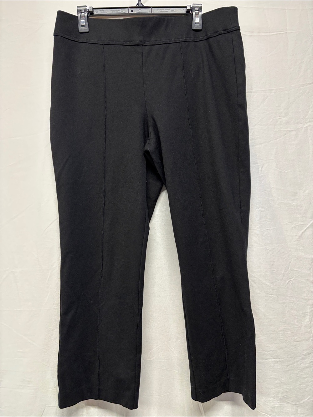 Women's Black Straight Leg Pants - Classic Workwear